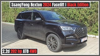 SsangYong Rexton 2024 Facelift Black Edition Review Interior amp Exterior Details [upl. by Mini]