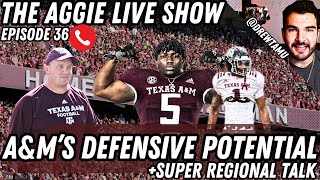 AampMs Defensive Potential  Super Regional Hype  The Aggie Live Show Episode 36 [upl. by Dalury489]