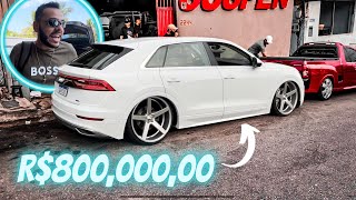 KLEBIN E A AUDI BAIXA DE 800 MIL de ARO 24 😱💵 [upl. by Idnak]