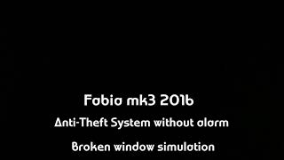 Fabia III Combi  VCDS  antitheft without alarm [upl. by Yusuk351]