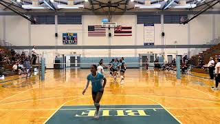 Kealakehe vs Hilo Girls varsity volleyball BIIF playoffs set 1 10192024 [upl. by Id]