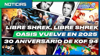 Noticias  Libre shrek libre shrek Oasis vuelve en 2025 y festejemos el 30 aniversario de KOF94 [upl. by Adnahcir]