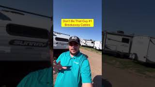 RVTrailer Breakaway Cables How they work and what NOT to use them for [upl. by Marne]