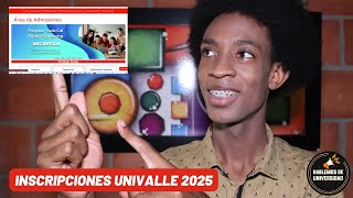 🤔¿Cuán abren las Inscripciones para Univalle 2025 [upl. by Bremser]