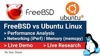 0x176 FreeBSD vs Ubuntu Linux Performance Analysis  Networking iPerf  Memory memcpy [upl. by Ender]