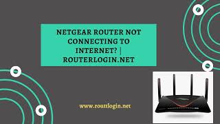 Netgear Router not Connecting to Internet  routerloginnet [upl. by Hawkins]