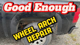 Quick Wheel Arch Repair on Truck Bed [upl. by Legnalos]