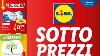 VOLANTINO LIDL dal 15 al 21 gennaio 2024 anteprima [upl. by Jourdan]