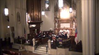 Psalm 24 Anglican Chant  J Barnby  St Johns Detroit [upl. by Ahteral984]