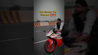 Gpx Demon speed monstar👹shorts foryou automobile subscribe biker gpx r15 happyjourney bike [upl. by Nairim]