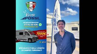 Risparmia dai 5000 ai 7000 euro sul tuo nuovo camper Pössl con Motorcaravan Italia [upl. by Hadden]