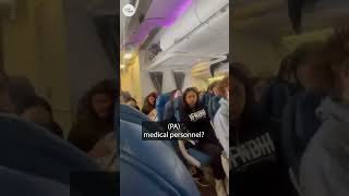 36 people injured after turbulence rocks Hawaiian Airlines flight  USA TODAY Shorts [upl. by Mitchel]