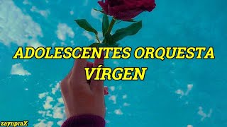 Orquesta Adolescentes  Virgen Letra [upl. by Korrie306]