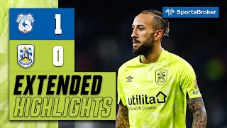 EXTENDED HIGHLIGHTS  Cardiff City 10 Huddersfield Town [upl. by Adalard]