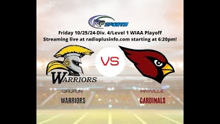 Waupun At Mayville Divsion 4 Level 1 Playoff Football [upl. by Patricia632]