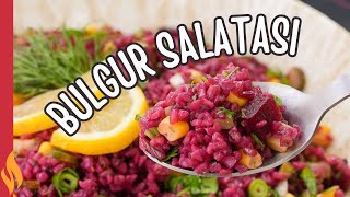 Şalgamlı Bulgur Salatası 💜 Rengine ve Lezzetine Hayran Kalacaksınız 🤩 [upl. by Herbie]