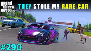 THEY STOLE MICHAELS EXPENSIVE RARE CAR  GTA V GAMEPLAY 290  GTA 5 [upl. by Aliuqahs950]