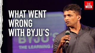 Explained The downfall of Byjus from Indias biggest startup to facing insolvency  THE WEEK [upl. by Hsatan]