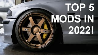 Top 5 E46 Mods in 2022 [upl. by Kilk362]