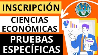 🟠INSCRIPCIÓN a Facultad de CIENCIAS ECONÓMICAS💻para PRUEBAS ESPECIFICAS  Tutorial de ASIGNACIÓN📄 [upl. by Akinohs999]