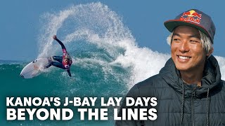 Kicking It With Kanoa Igarashi At Jeffreys Bay South Africa  Beyond The Lines Ep2 [upl. by Ajad]