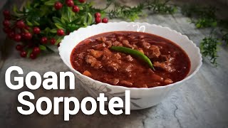 Goan Sorpotel  Sorpotel Masala Recipe [upl. by Akcirahs]