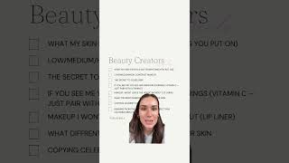 part 1  current trends for beauty creators to give your videos a little push contentcreation [upl. by Aiuqal973]