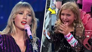 Taylor Swifts Cute Fan Moment That Leaves Everyone in Tears [upl. by Kerge982]