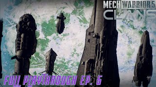 Full Campaign Playthrough EP 6  Mechwarrior 5 Clans [upl. by Goldie]