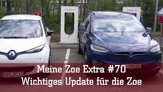 Meine Zoe Extra 70  Wichtiges Update für die Zoe [upl. by Goldfinch]