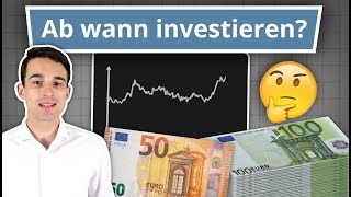 Mit 50€ an der Börse in Aktien investieren Oder lieber sparen und warten [upl. by Twum]