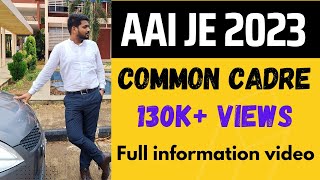 Everything you need to know about AAI JE COMMON CADRE 2023 🔥 [upl. by Einaffets]