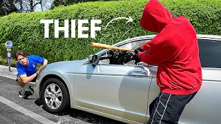 I Caught My Car Thief Red Handed [upl. by Ocramed]