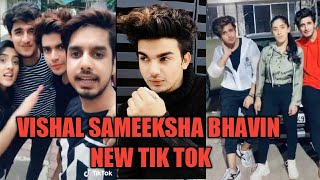 Vishal pandey today tik tok videoteen tigada tik tok videovishal sameeksha bhavin new tik tok [upl. by Ellecrad862]