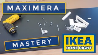 How to Assemble IKEA Kitchen Drawers Ikea Maximera  An EASY Guide [upl. by Elkcim]