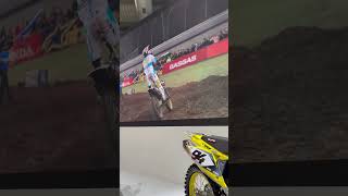 Ken Roczen at Eicma Italy show 🔥❤️ roczen suzuki supercross2023 [upl. by Besse]