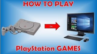 How to Play PlayStation PS1PSX Games on PC [upl. by Cattima]