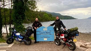 HONDA MONKEY UK TOUR DAY 4 Fort William Loch Ness Inverness NC500 🏴󠁧󠁢󠁳󠁣󠁴󠁿 [upl. by Virginia328]