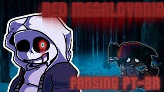 Red Megalovania fansing PTBR FT Writetubefoof [upl. by Selmner977]