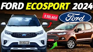 FORD ECOSPORT 2024 🔥 Coming in INDIA 🇮🇳  Creta KILLER ford fordindia [upl. by Ttenyl21]