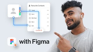 Figma Tutorial Flipping Card Animation [upl. by Corvese]