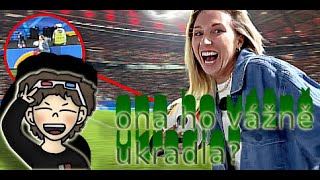 BÁRA VOTÍKOVÁ UKRADLA MÍČ Z EURA [upl. by Amy157]