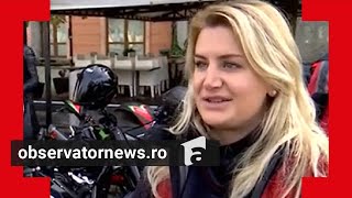 Adriana devenită recent mămică este singura femeie dintrun club de motocicliști din Baia Mare [upl. by Annuahs]