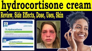 Hydrocortisone Cream  Review Hydrocortisone 1 percent cream uses  Side Effects Dose warning sign [upl. by Natsud506]