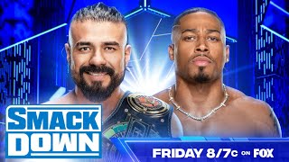 FULL MATCH — Carmelo Hayes vs Andrade  WWE SMACKDOWN 2024 [upl. by Eicyac241]