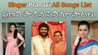 Singer pranavi Songs  Singer Pranavi All Songs List  Songs Singer Pranavi [upl. by Afrikah34]