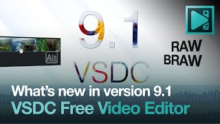 Whats New in VSDC 91 [upl. by Hanyaz159]