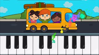 Bimi Boo  Baby Piano  Melodies  Super Learning Games  Part 1 [upl. by Ardnuas]