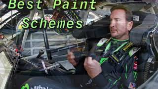 Best Paint Schemes Kurt Busch [upl. by Nellaf]