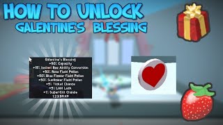 How to UNLOCK the Galentines Blessing Bee Swarm Simulator [upl. by Andrei]